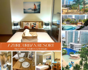 Azure 1BR Apartment with Beach pool Access near Airport Pool View